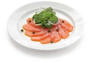 Carpaccio de saumon